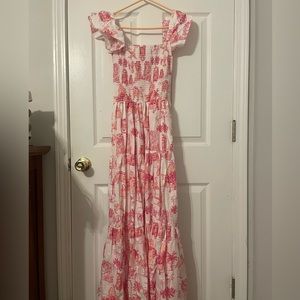 8 Oak Lane Toile midi dress. NWT